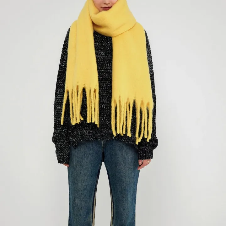 Casual Tassel Blanket Wrap