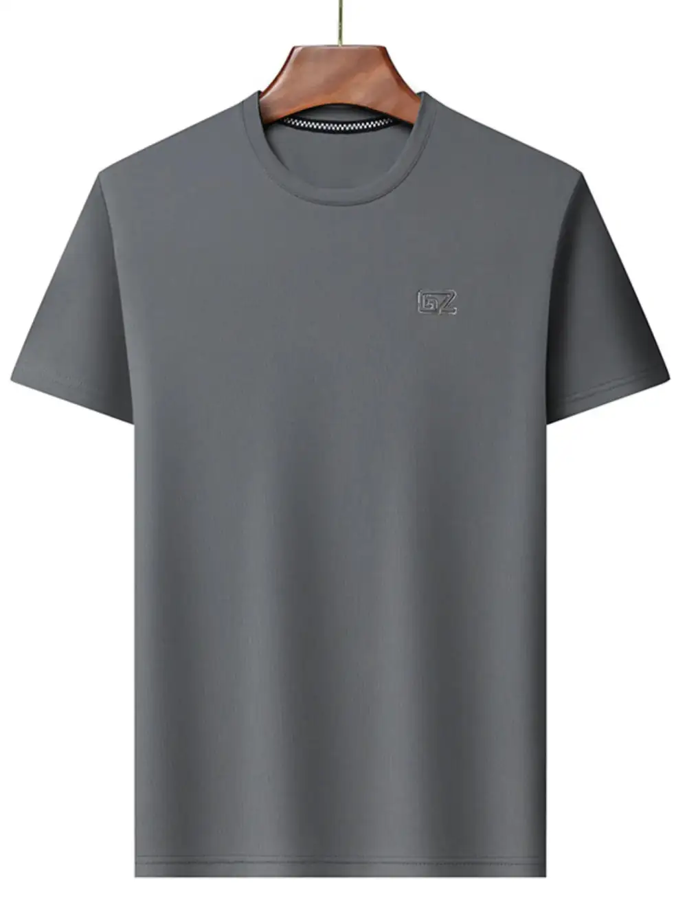 Straight Fit Crew Neck Short Sleeve Tee