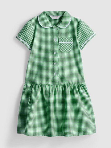 3-7yrs | Cotton Rich Gingham Check School Dress detail 2