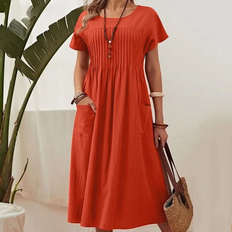 Seraphine Flowy Comfort Midi Dress