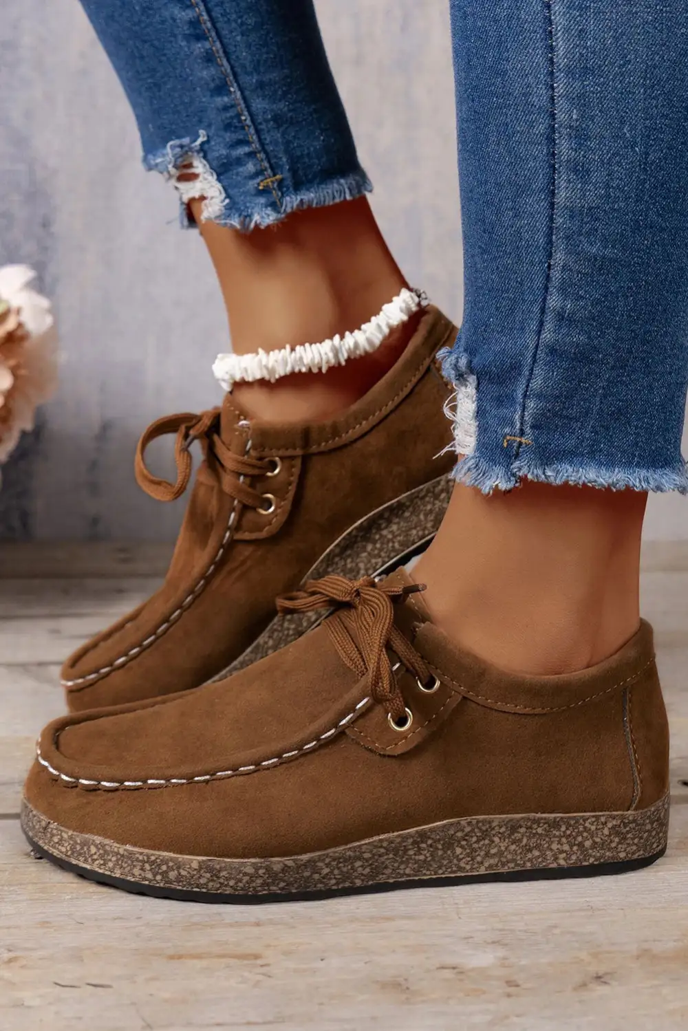 Lace-Up Casual Sneakers