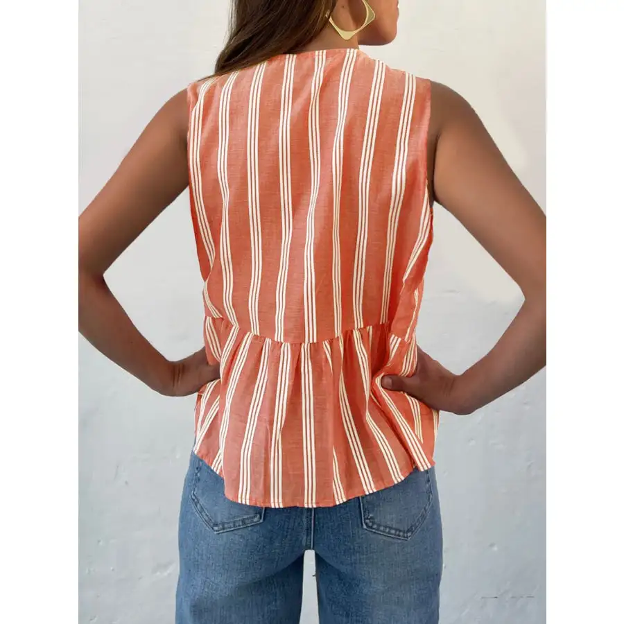Tied Round Neck Tank