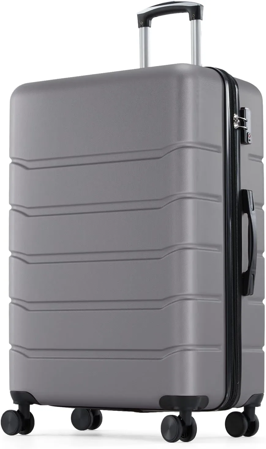 Expandable Hardshell Suitcase with Dual Spinner Wheels