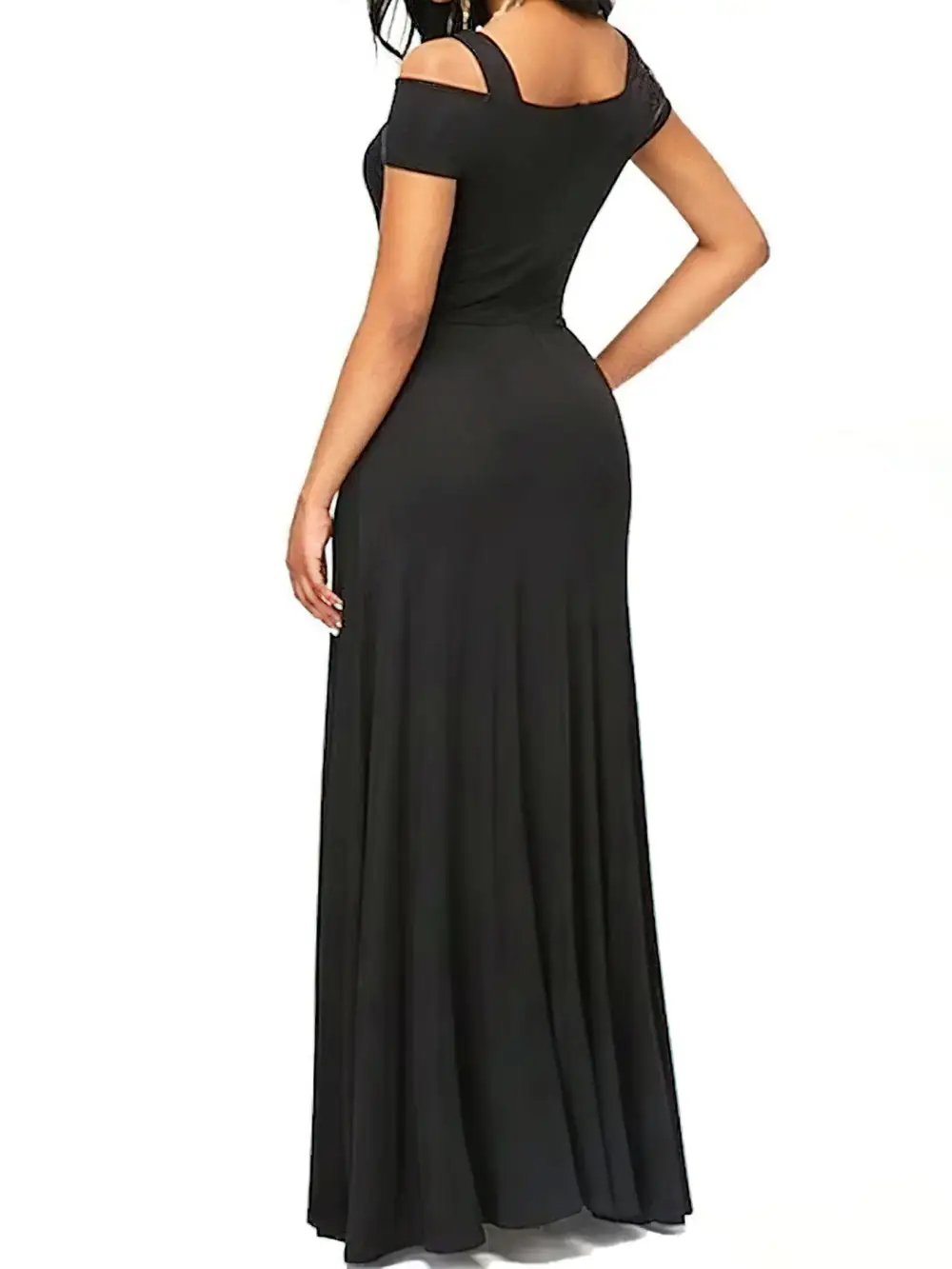 Wearable Cut Slit Maxi Dress