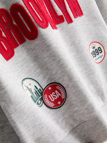1-9yrs | Cotton Rich Brooklyn Graphic Sweatshirt and Joggers Set detail 2