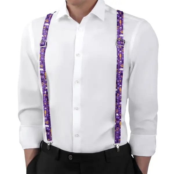 Illustrated Theme Suspenders