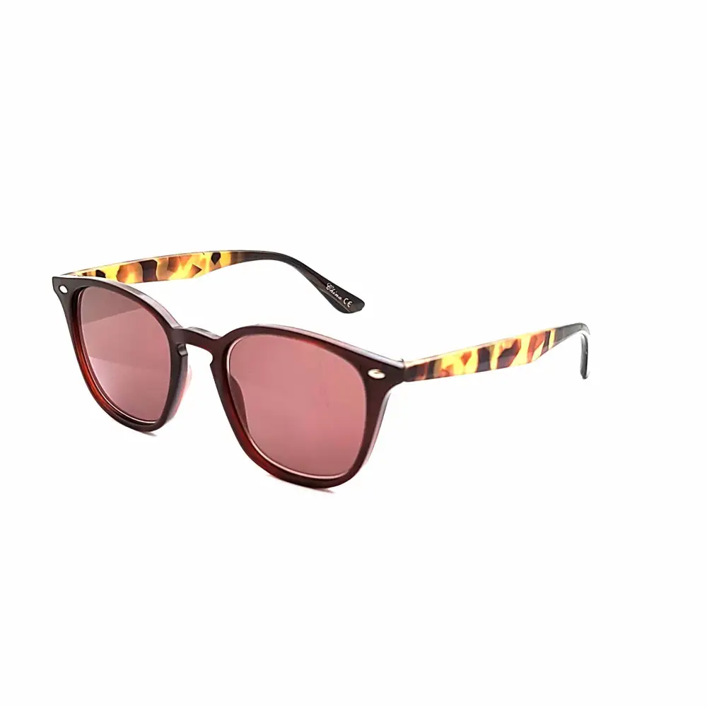 Amber Lens Round Smoke Lens Keyhole Full Magnification Reading Sunglasses