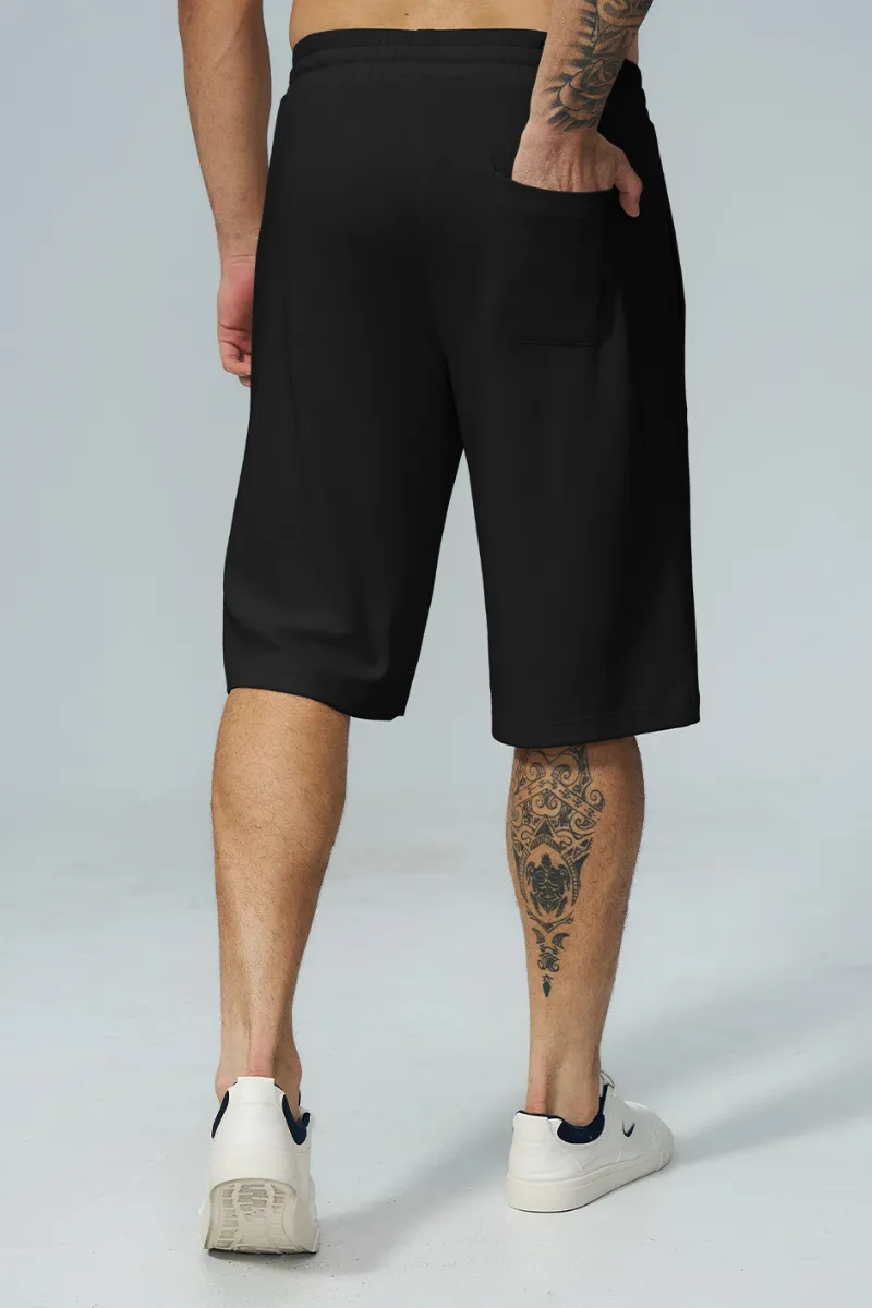 Breathable Drawstring Relaxed Fit Athletic Shorts