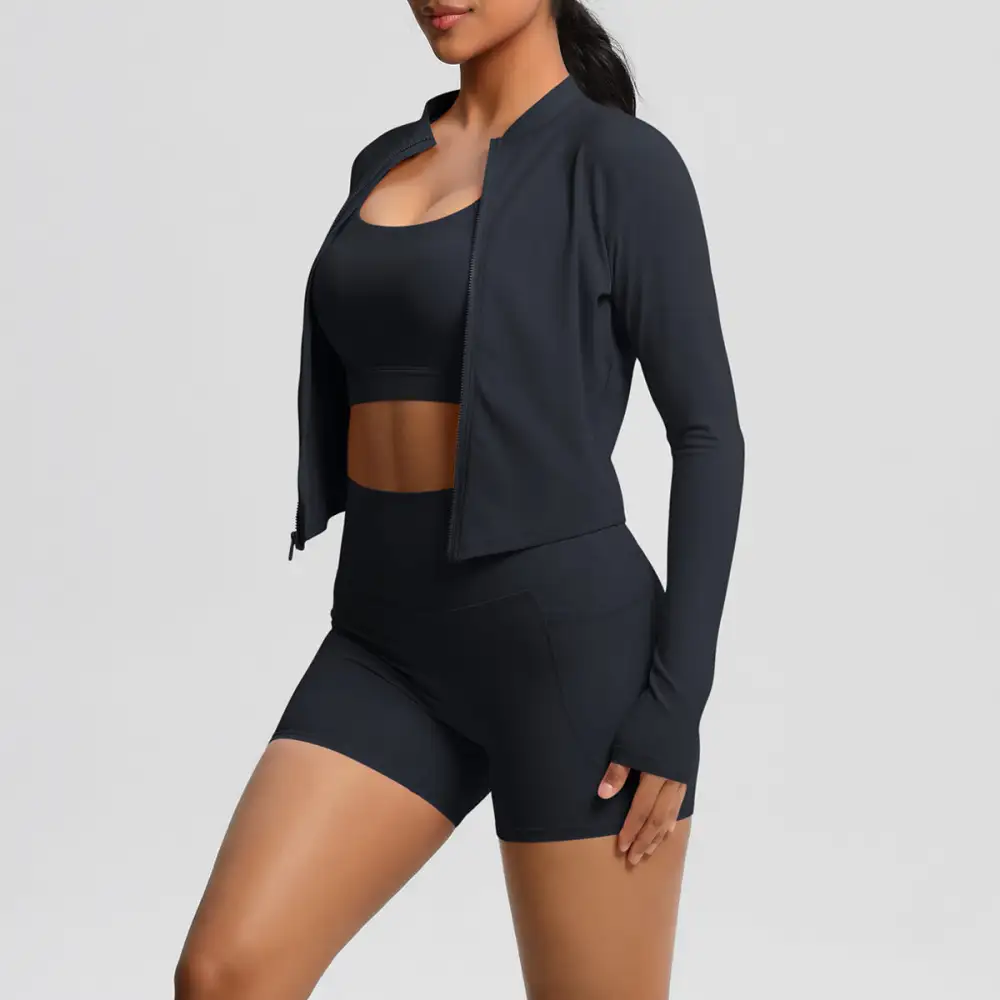 High-Waist Yoga Activewear Active Set