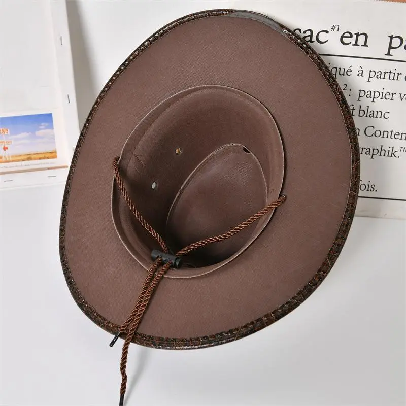 Leather Casual Hat