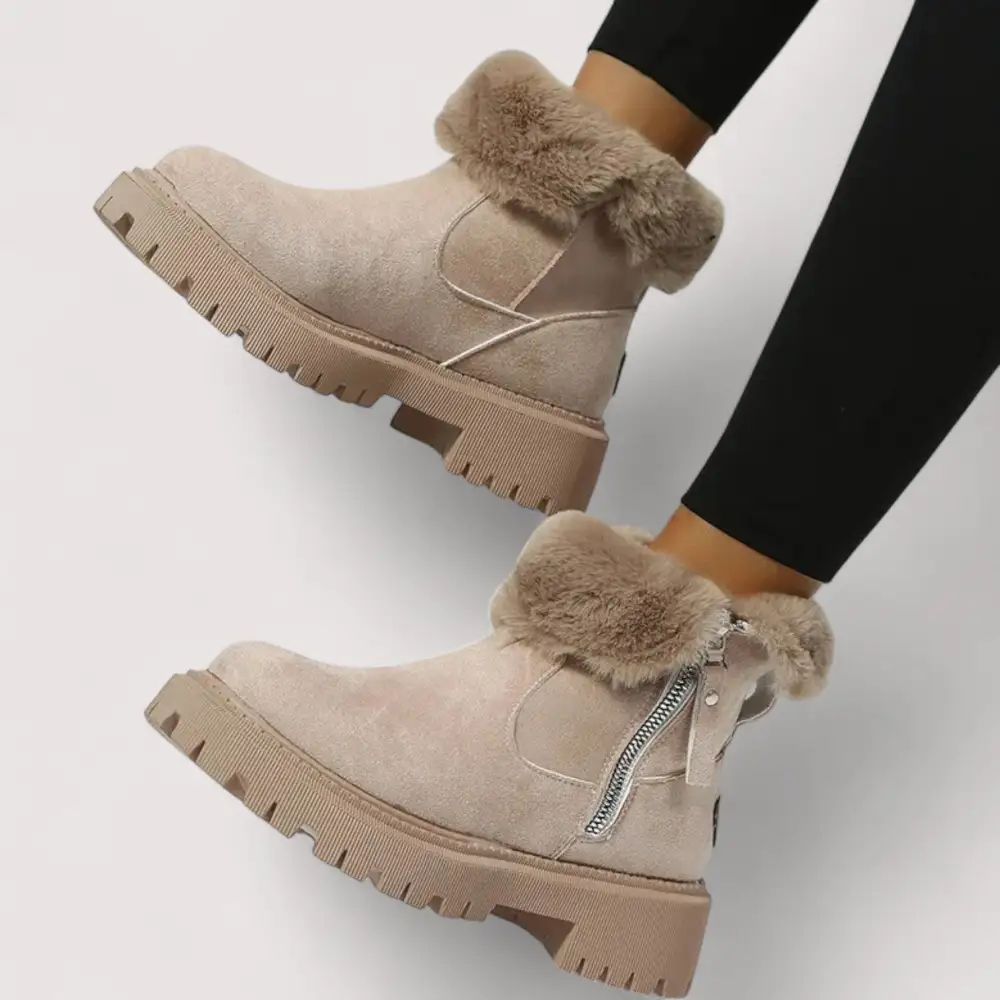 Square Toe Ankle Boots