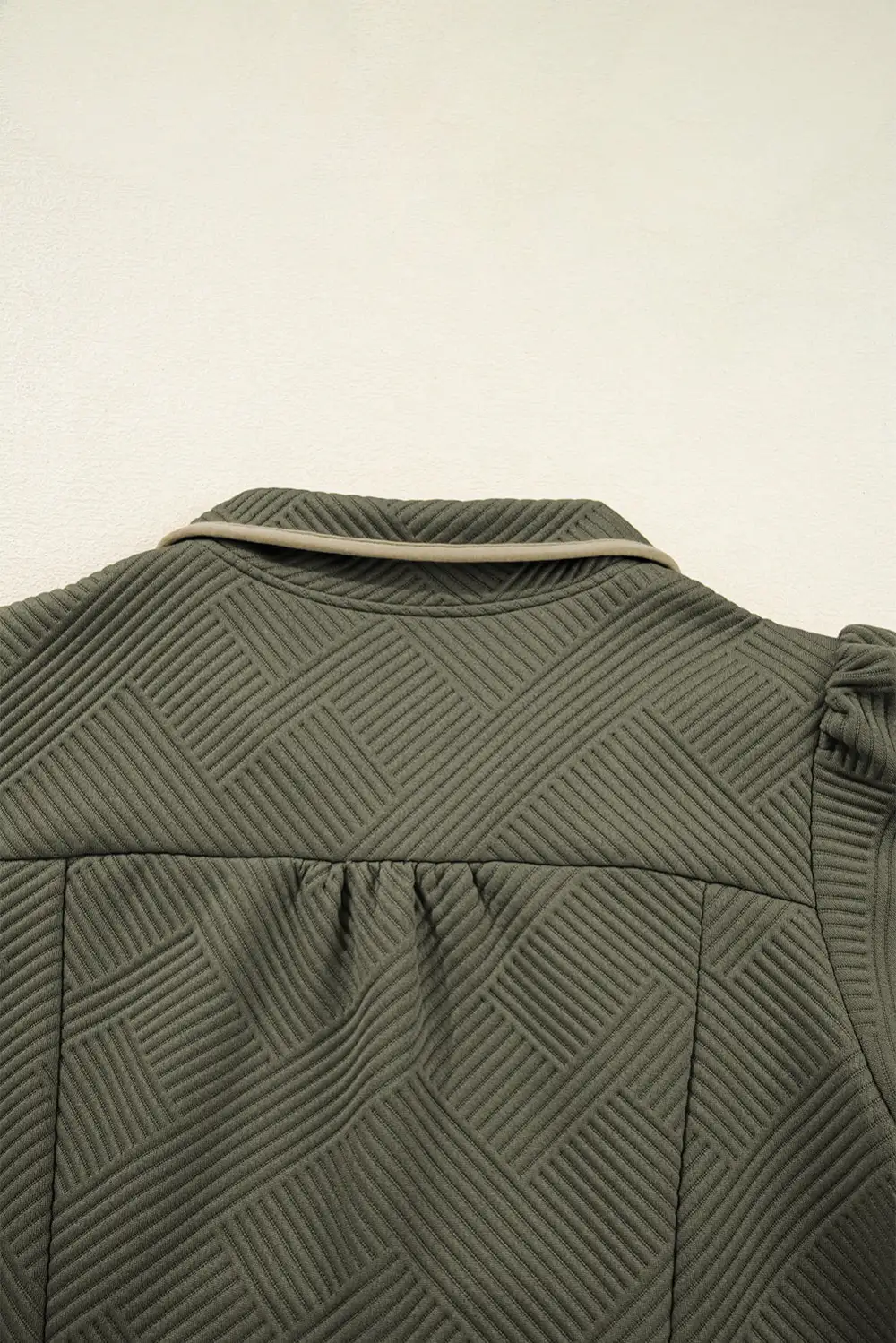 Smooth Finish Zip Front Mini Dress