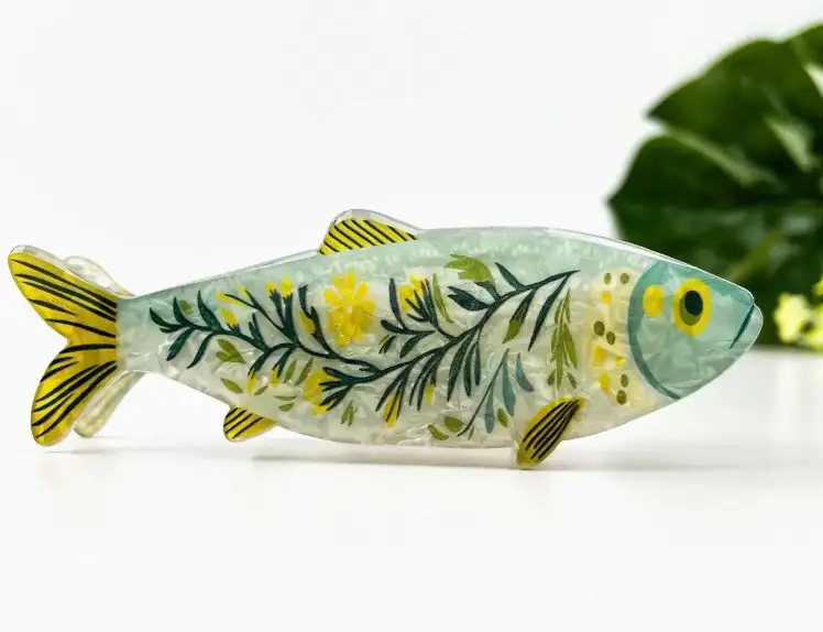 Sardine Hair Claw Clip