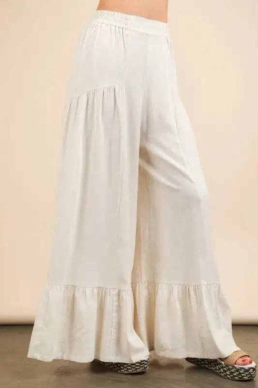 Palazzo Elastic Waist Comfy Pants