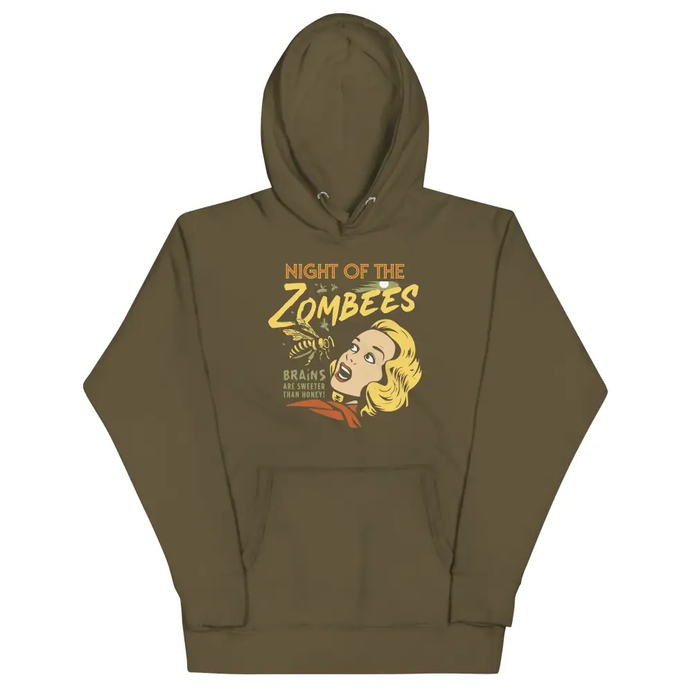 Night Of The Zombees Unisex Comfort Hoodie