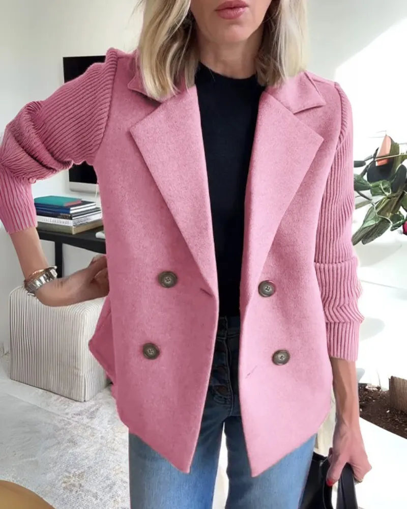 Textured Casual Blazer