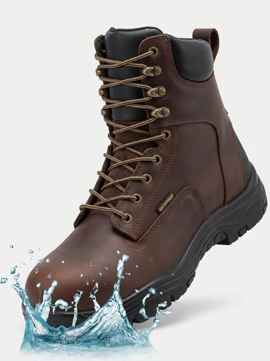 Men's Utility Waterproof Outdoor Work Boots