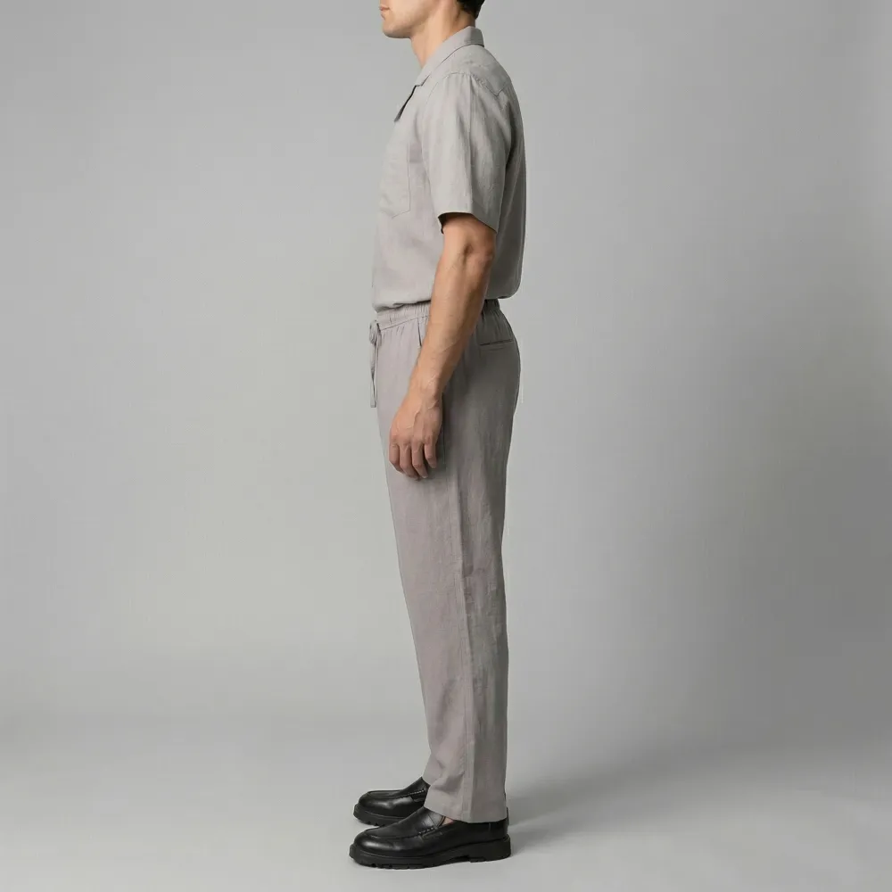 Lightweight Linen Slim Fit Pants