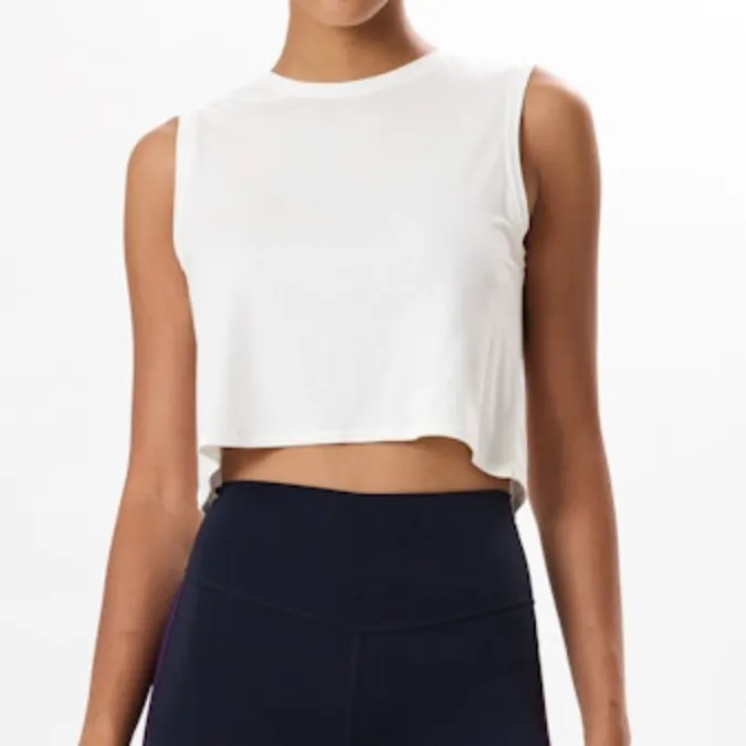 Cropped Boxy Everyday Tank
