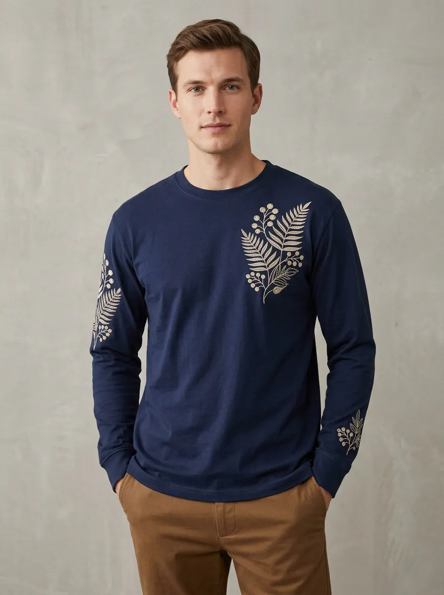 Men's Long Sleeve Core Style Classic Shirt