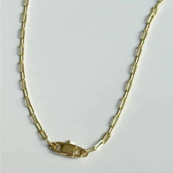 Linked Chain Layering Necklace