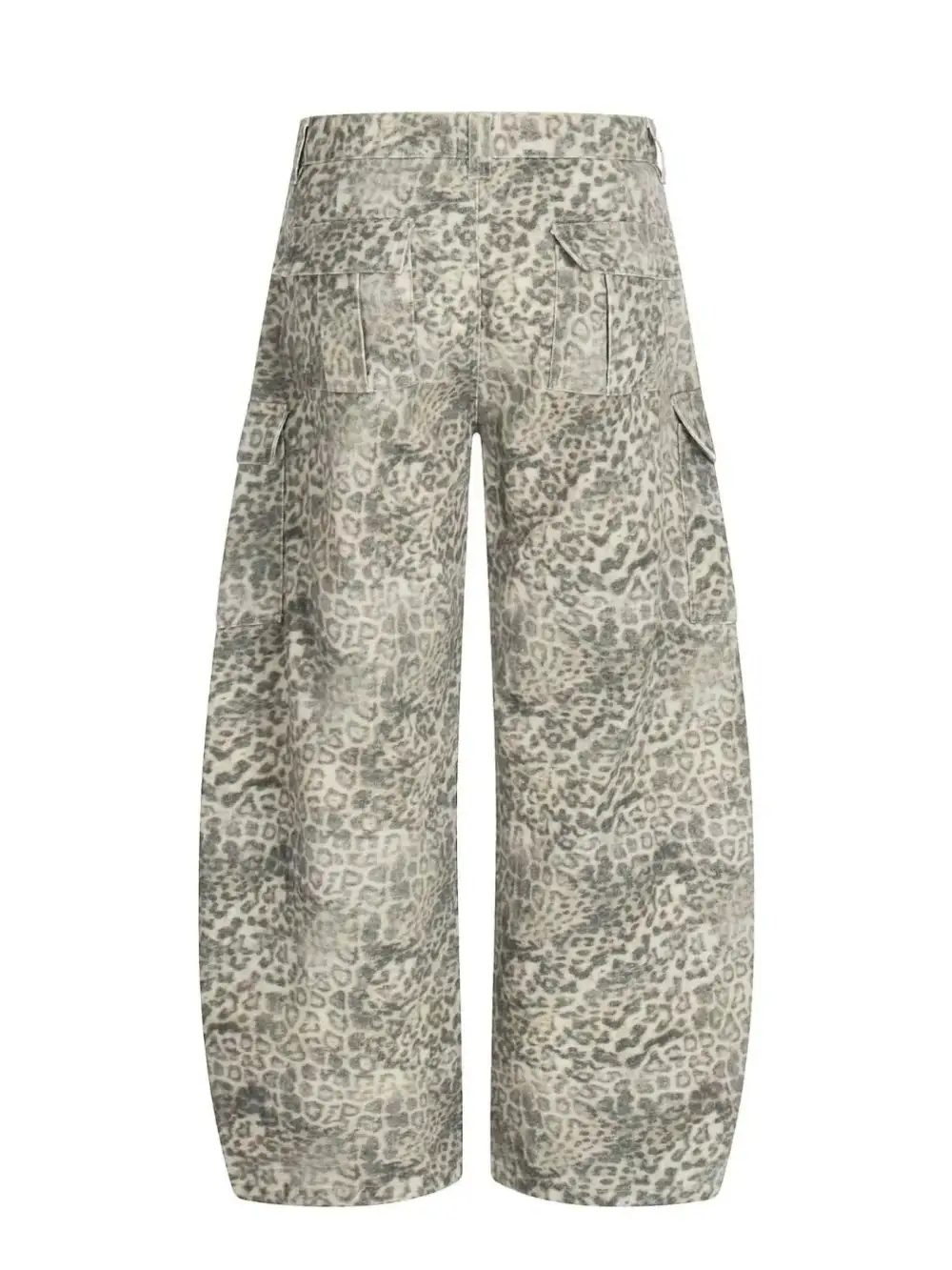 Men's Leopard Print Cargo Pants