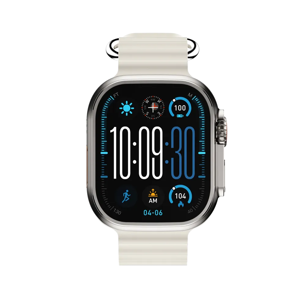 U5 Smartwatch – AI Smart Watch with Bluetooth Calling, NFC, Health & Fitness Tracking, IP68 Waterproof