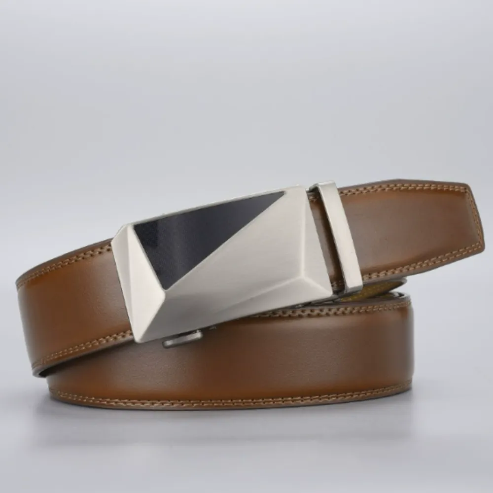 Sleek Leather Belt