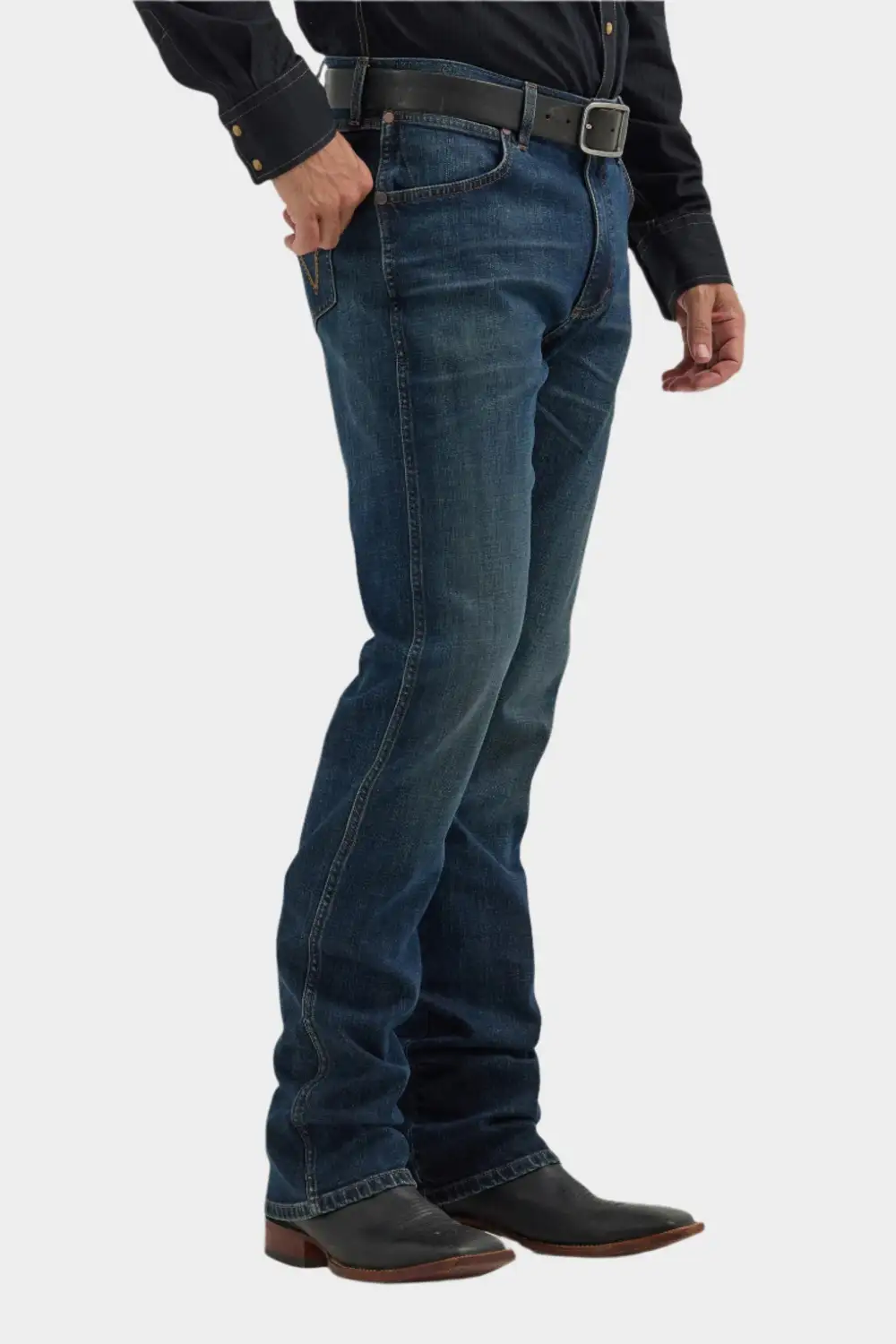 Men's Bootcut Slim Retro Jeans