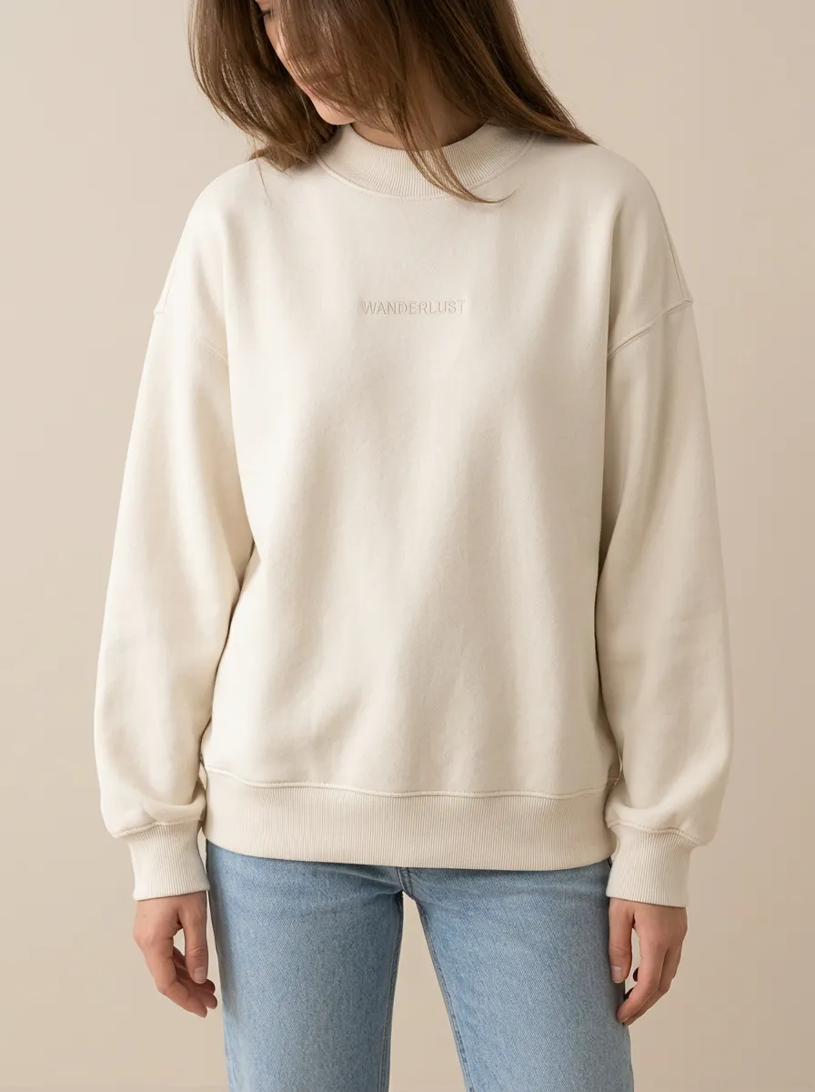 Women's Travel Lover Wanderlust Embroidered Printed Hoodie