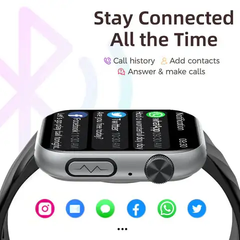 FITVII GT5 Pro Max Health Smartwatch with Blood Pressure Trends & ECG