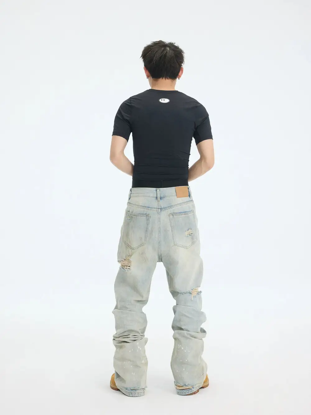 Quarry Fade Stacked Ruin Jeans
