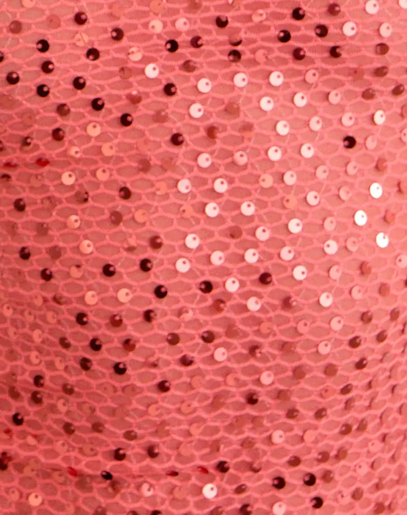 Sleek Sequin Knit Tank Top
