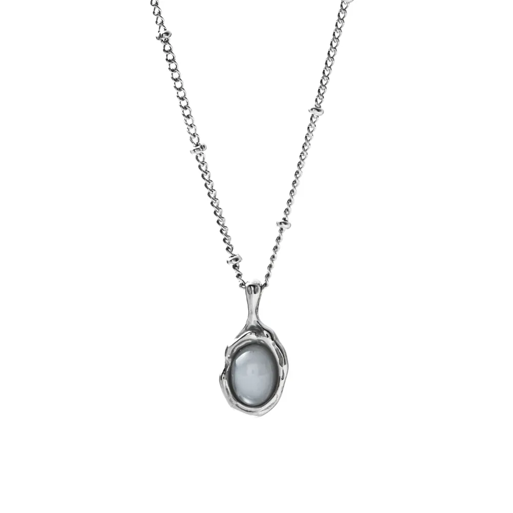 Whispering Stone Pendant Necklace