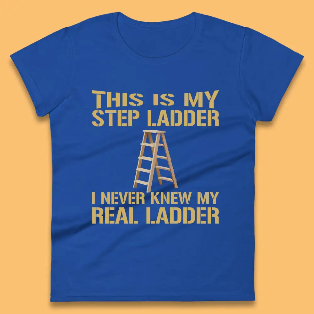 Step Ladder Joke Tee