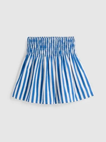 7-15yrs | Stripe Shirred Skirt