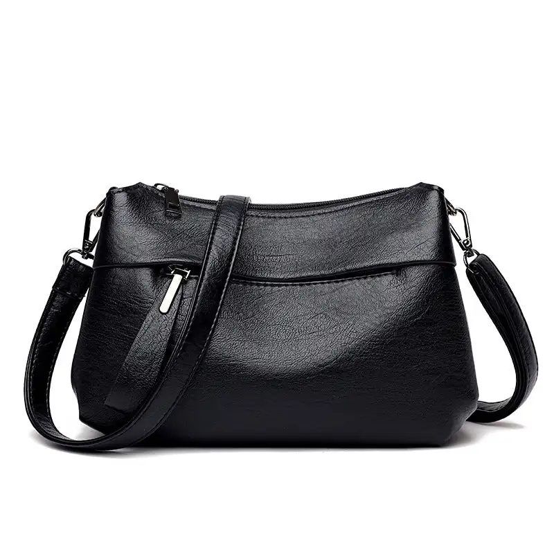 Textured Minimal Crossbody Bag
