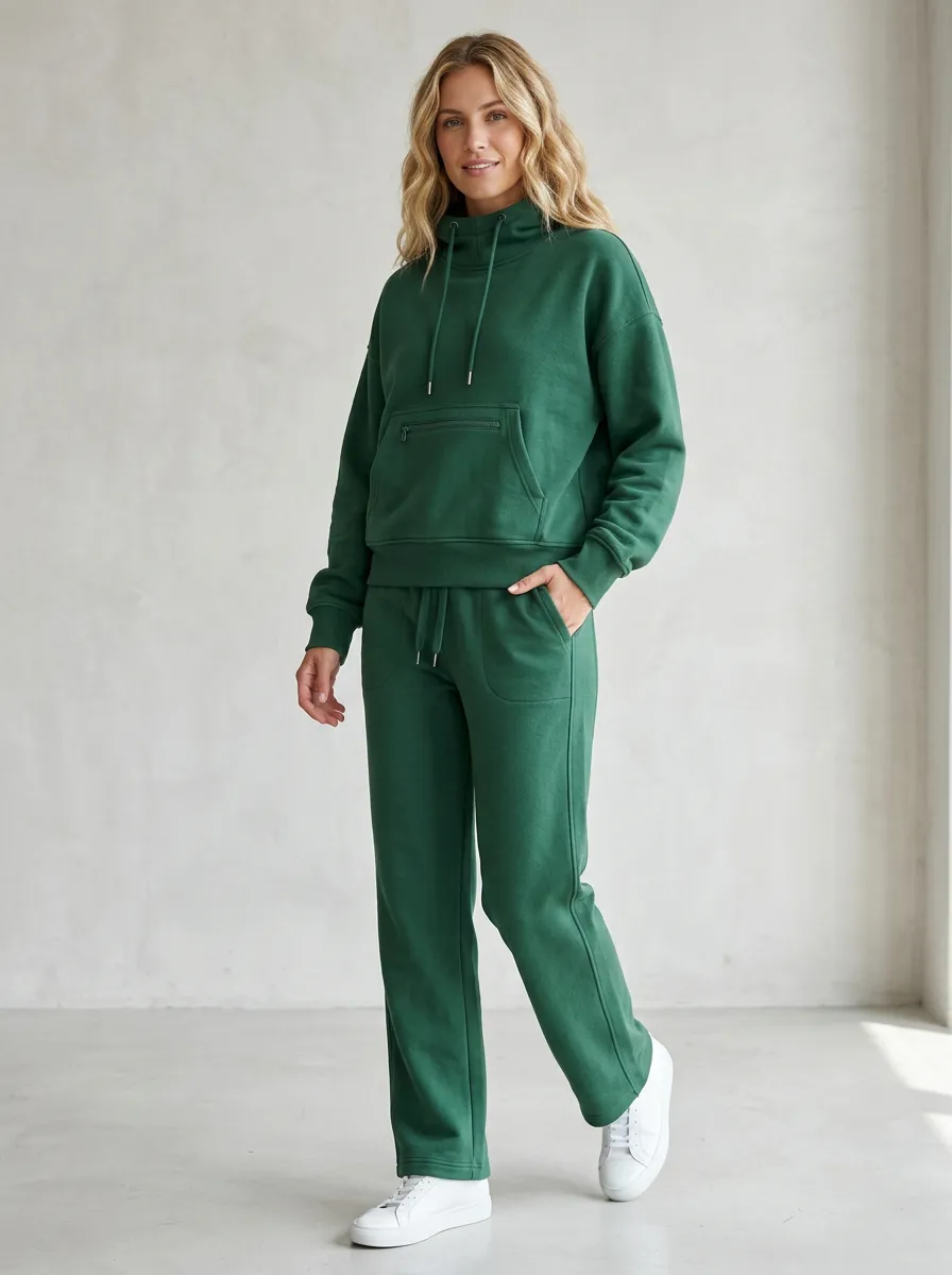 Women's Hooded Jogger Set