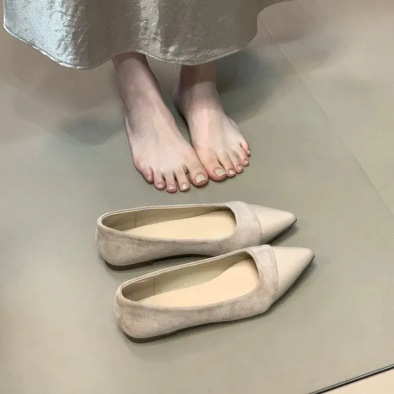 Pointed Toe Wedge Heels