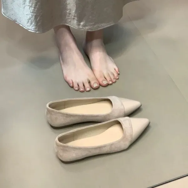 Pointed Toe Wedge Heels