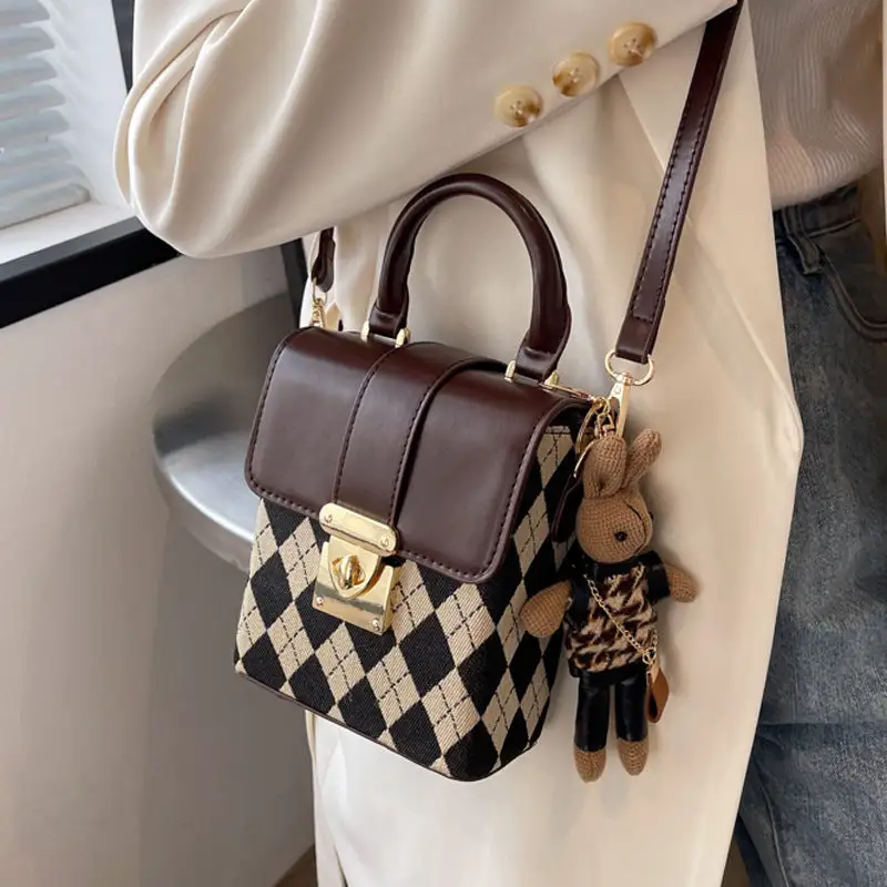 Square Structured Handbag