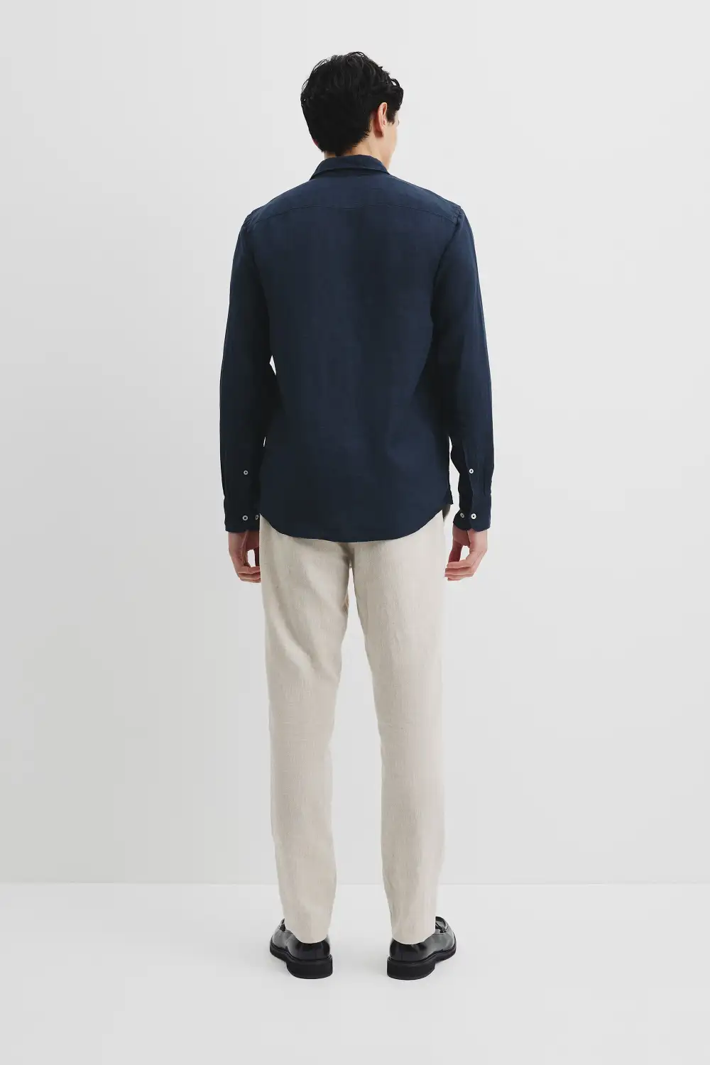 Men's Casual Regular Fit Linen Shirt