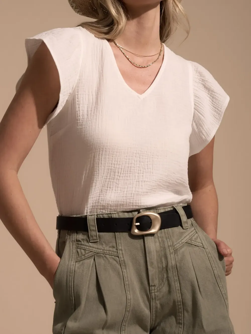  Frill Detail Blouse
