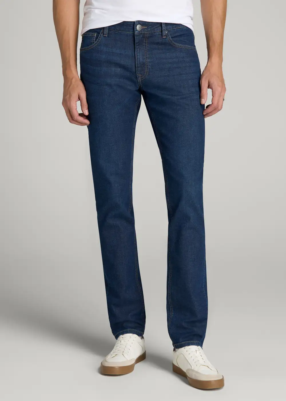 Men's Classic Tapered Fleece Jeans