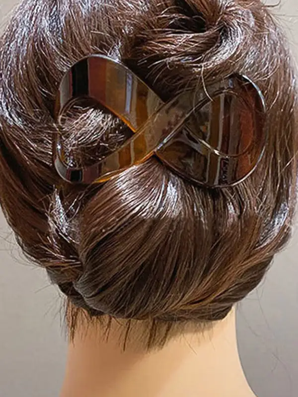 Rounded Hollow Hair Clip