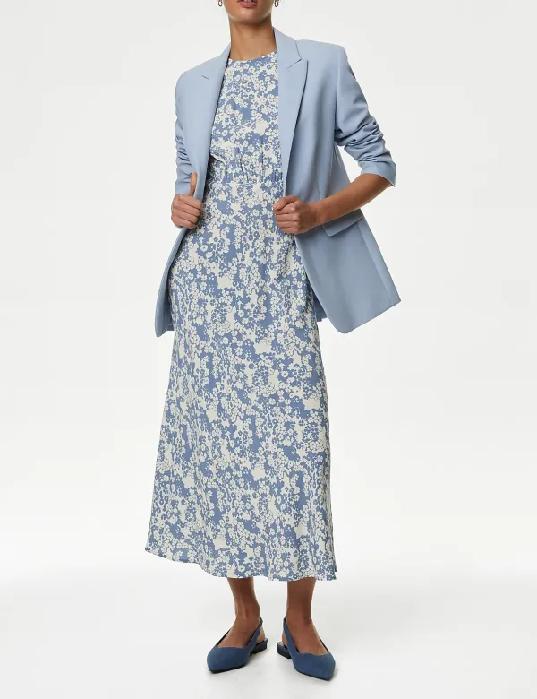 Ditsy Floral Maxi Tea Dress