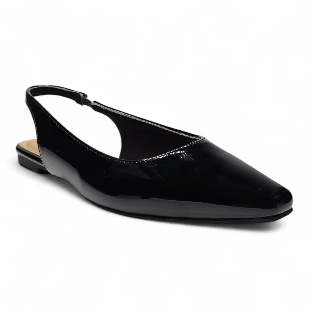 Nior Elegance Snip Toe Slingback Flat