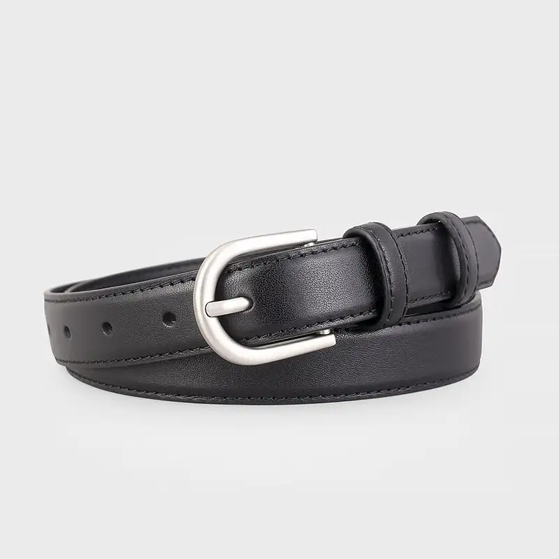 Classic Statement Buckle Everyday Belt