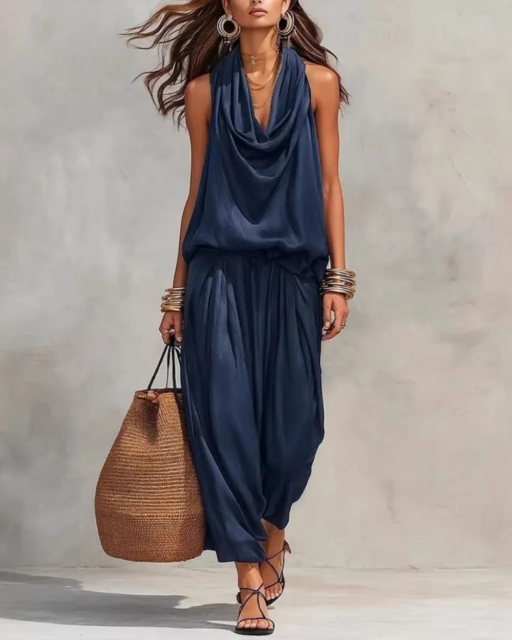 Nomadic Draped Pants Set