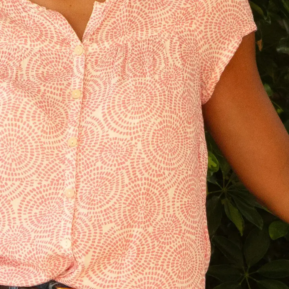 Classic Crinkle Viscose Women's Shirt